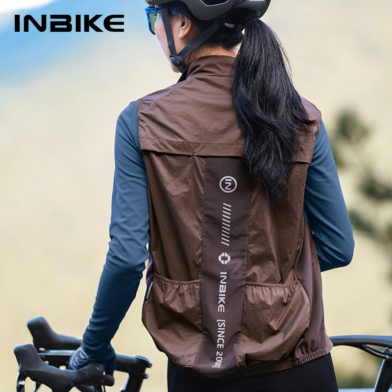 Running Gear Reflective - INBIKE kadın bisiklet yelek kolsuz koşu