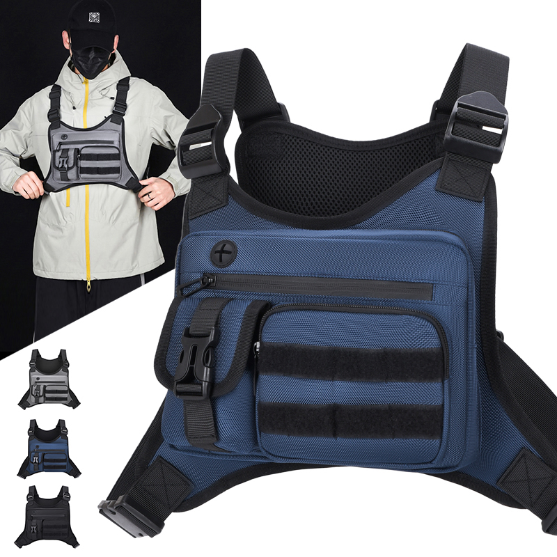 Running Gear Bag For Men - Taktik Göğüs Çantası Erkek Su Geçirmez