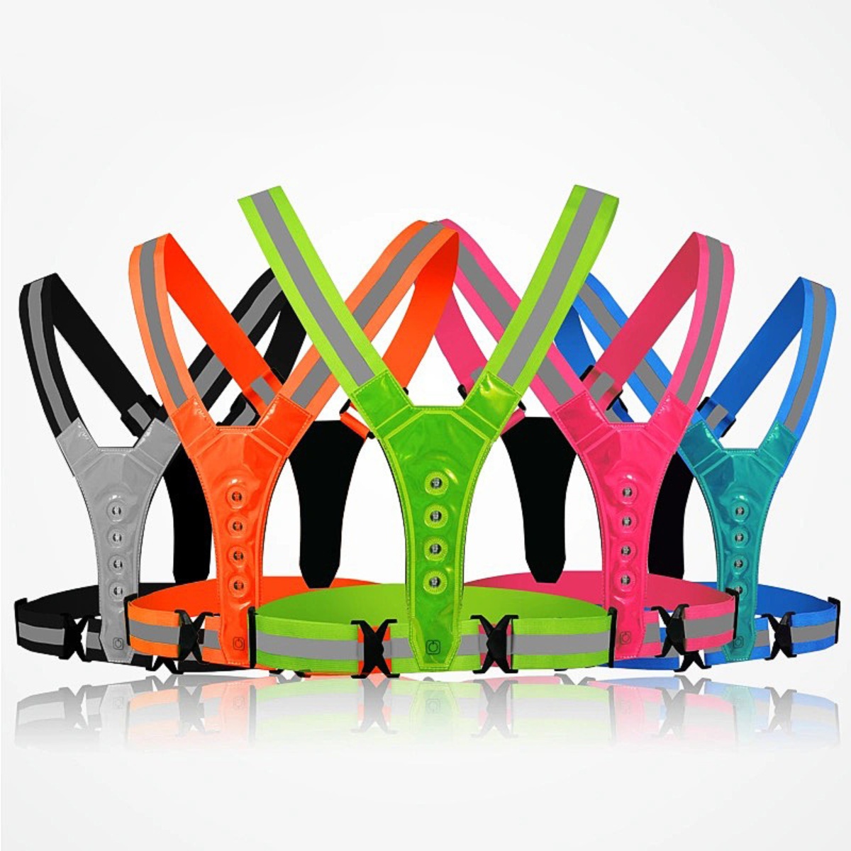 Running Gear For Winter - Erkekler ve Kadınlar için Ayarlanabilir LED