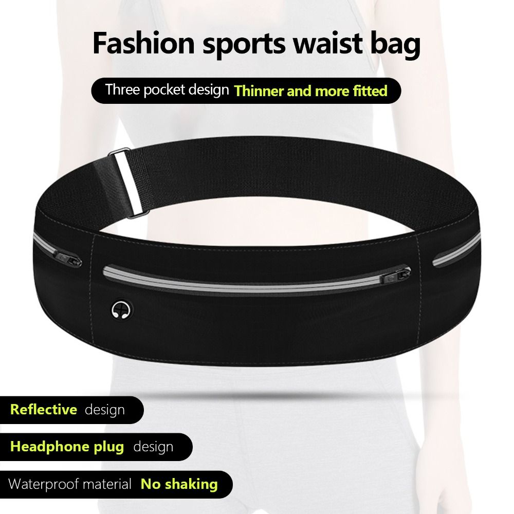 Running Gear Bag For Men - Erkekler Su Geçirmez Koşu Kemeri Cep