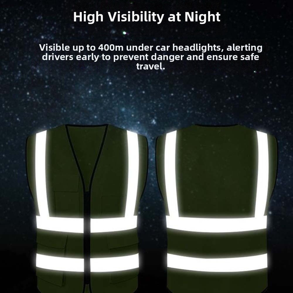 Running Gear Reflective - Yüksek Görünürlüklü Reflektörlü Yelek Uyarı Tek
