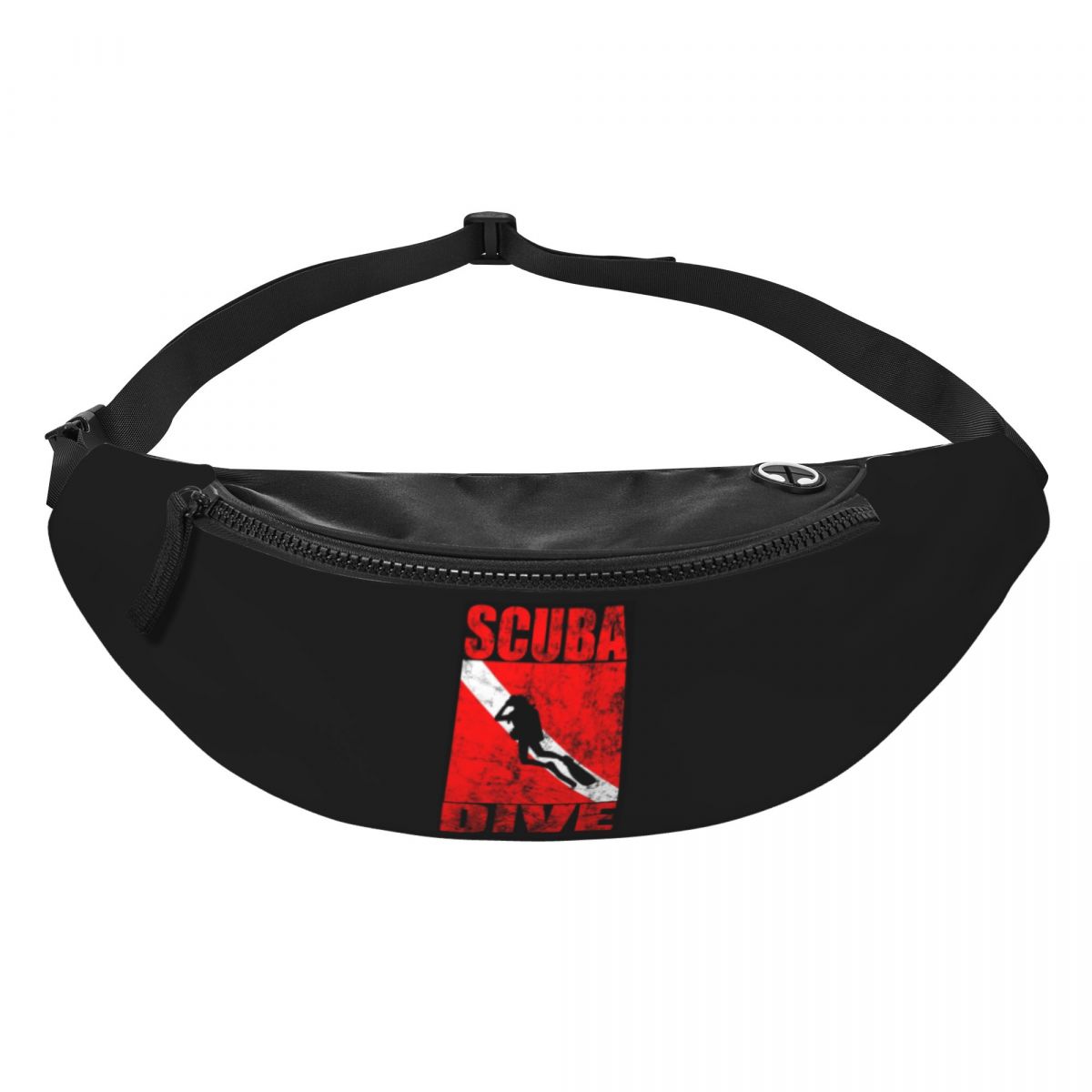 Running Gear Bag For Men - Scuba Dive Diver Down Flag Dalış