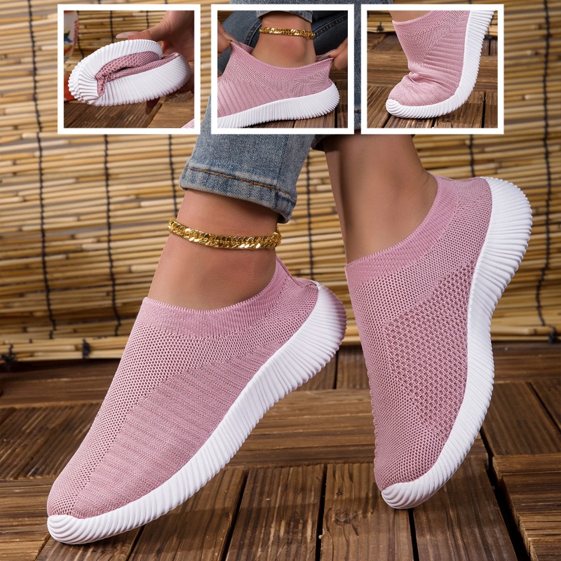 Running Gear Women - Kadın Spor Ayakkabıları Nefes Alabilen Örme