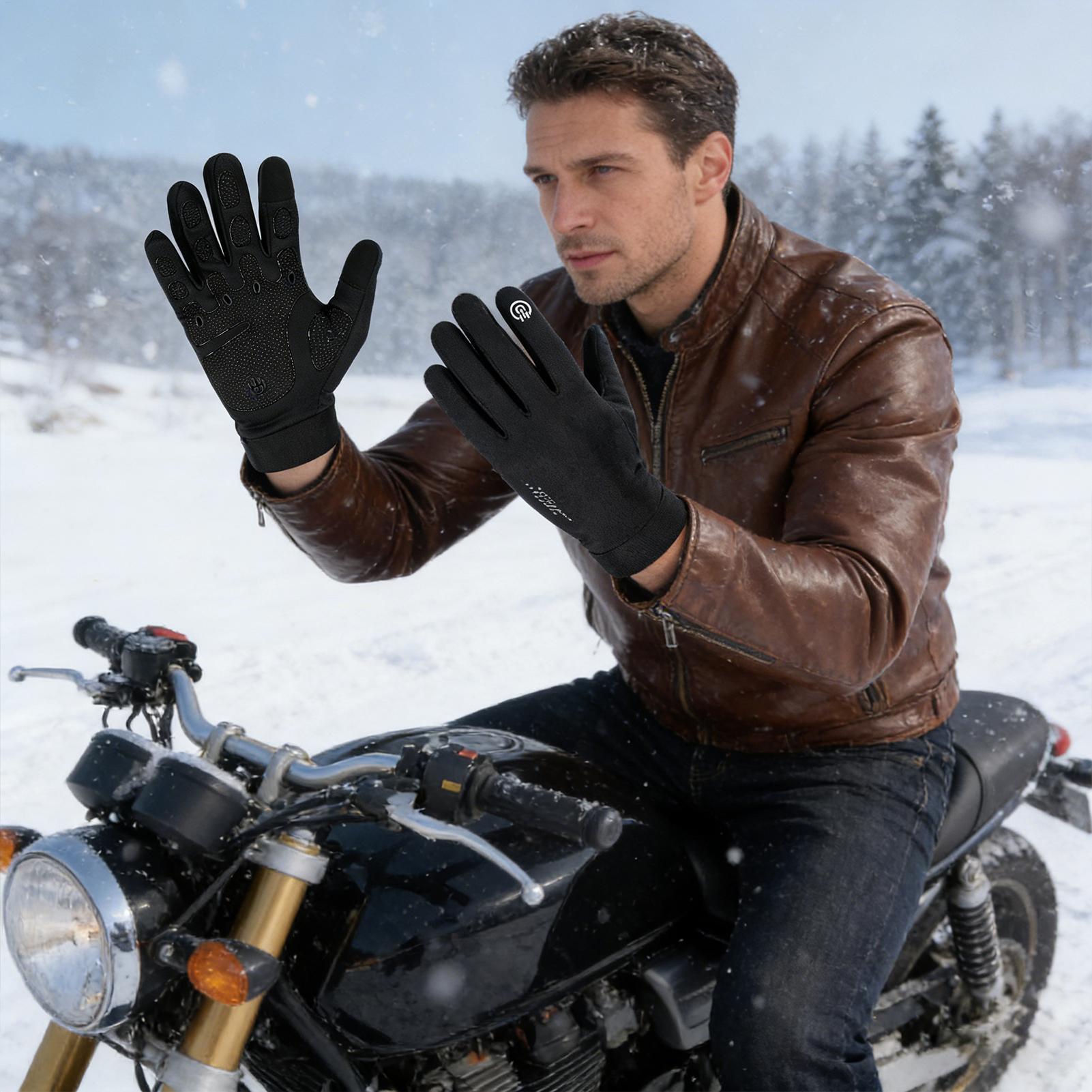Running Gear In Snow - Tam Parmak Soğuk Hava Kıyafeti Kışlık