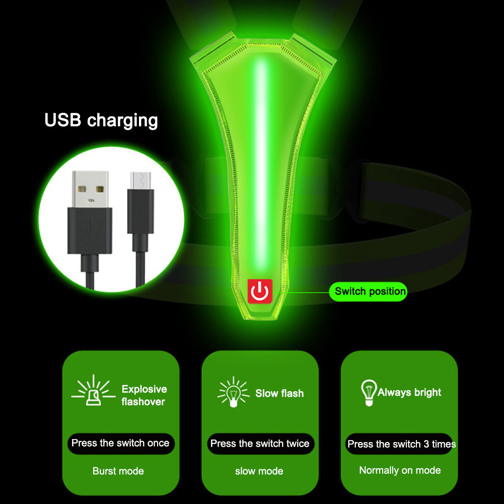 LED koşu atleti USB şarj edile - Running Gear Reflective incelemesi ve fiyatı
