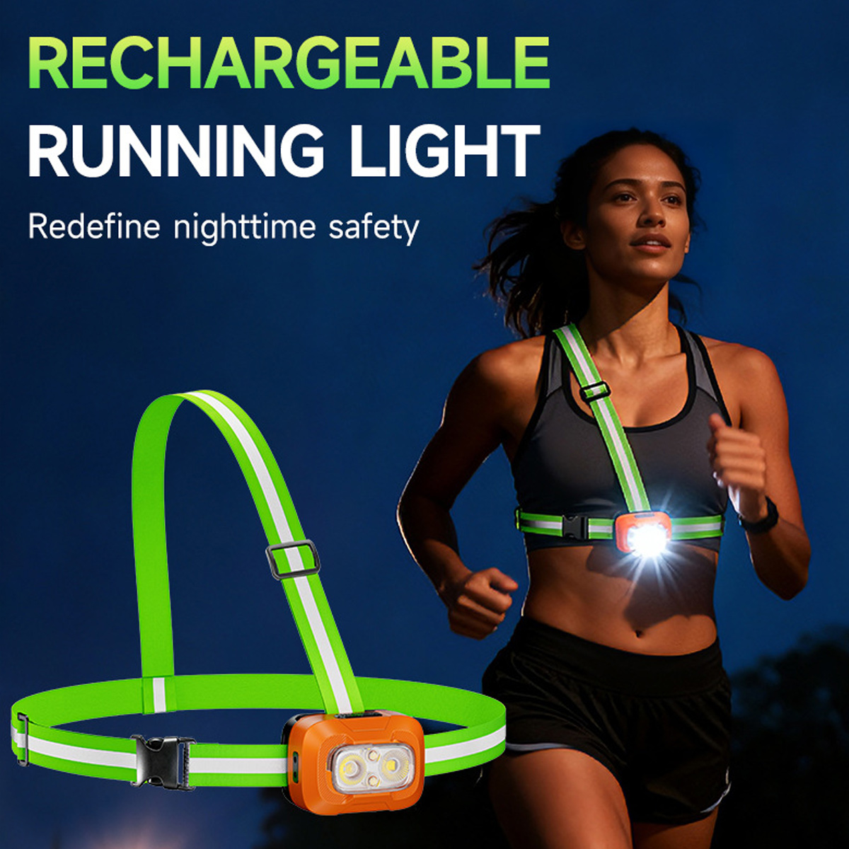Koşu Işığı USB Şarj Edilebilir - Running Gear Reflective incelemesi ve fiyatı