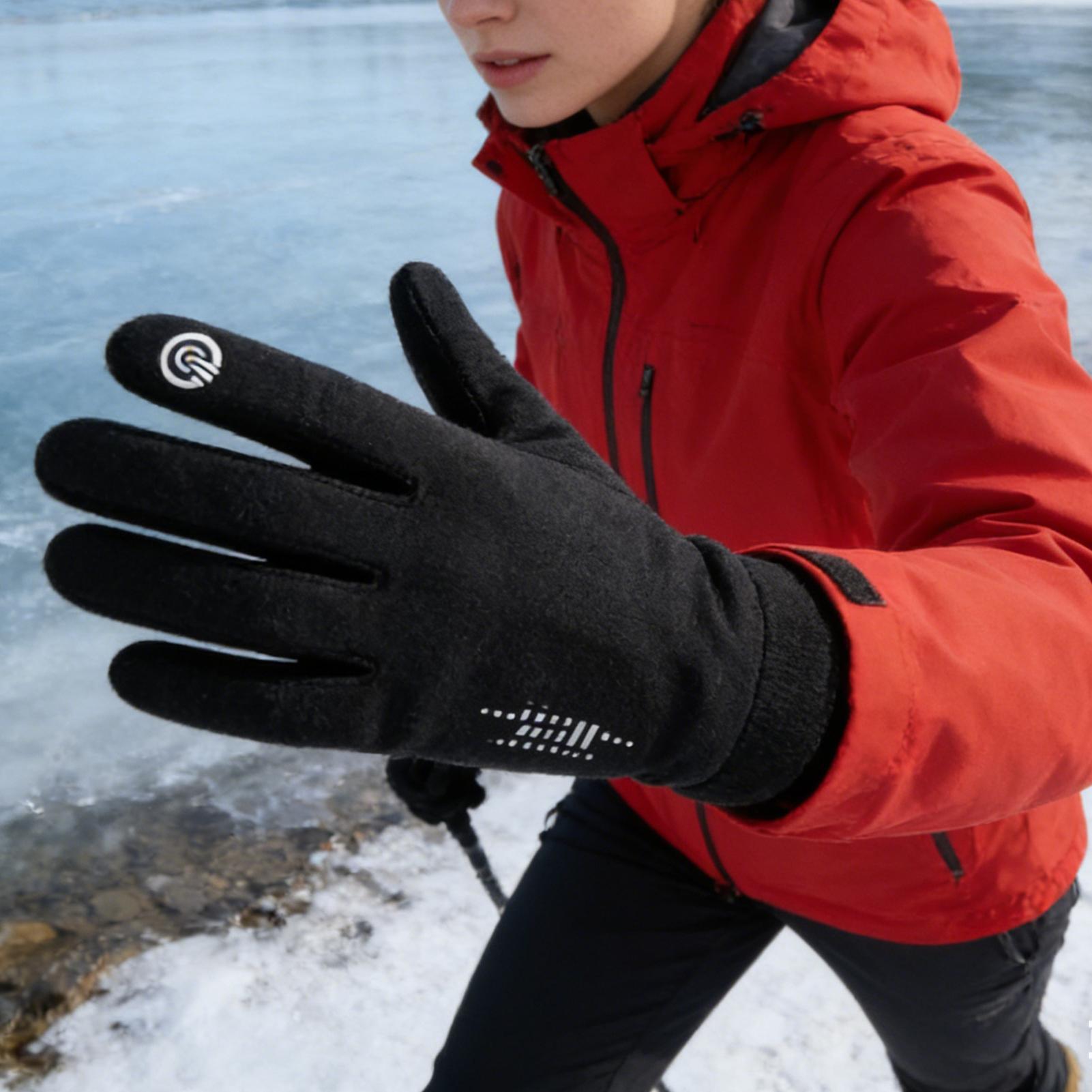Kış bisiklet eldiveni tam parm - Running Gear In Snow incelemesi ve fiyatı