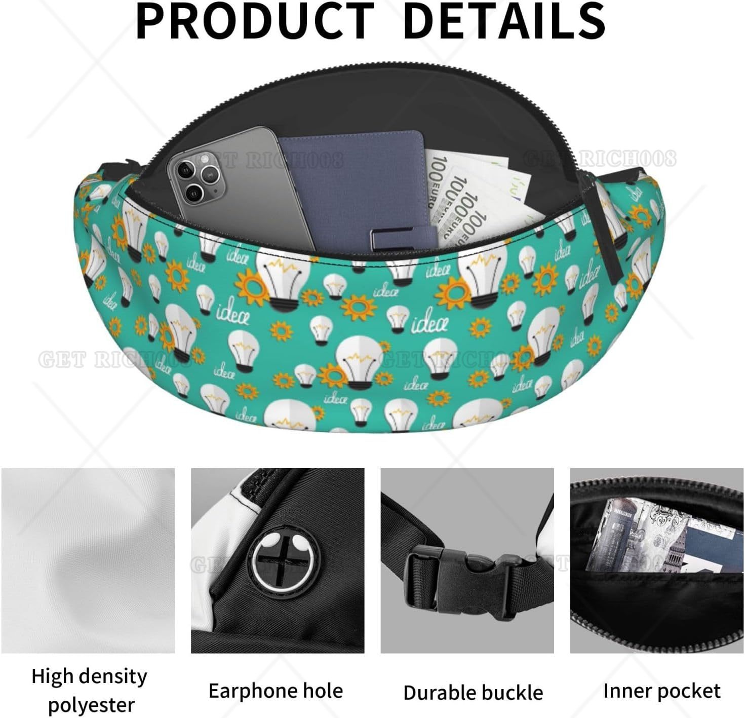 Kadın Erkek için Crossbody Fan - Running Gear Bag For Men incelemesi ve fiyatı