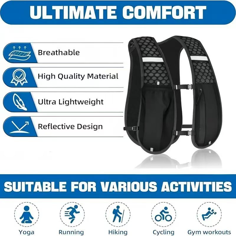 Hidrasyon Sırt Çantası Yeleği  - Running Gear Bag For Men incelemesi ve fiyatı